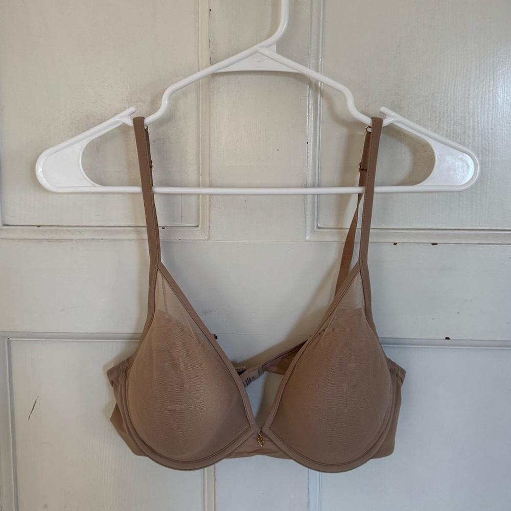 Thirdlove‎ tan mesh bra size 34C